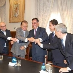 Reunión de los representantes de Puertas Norma, ahora Norma Doors Technologies